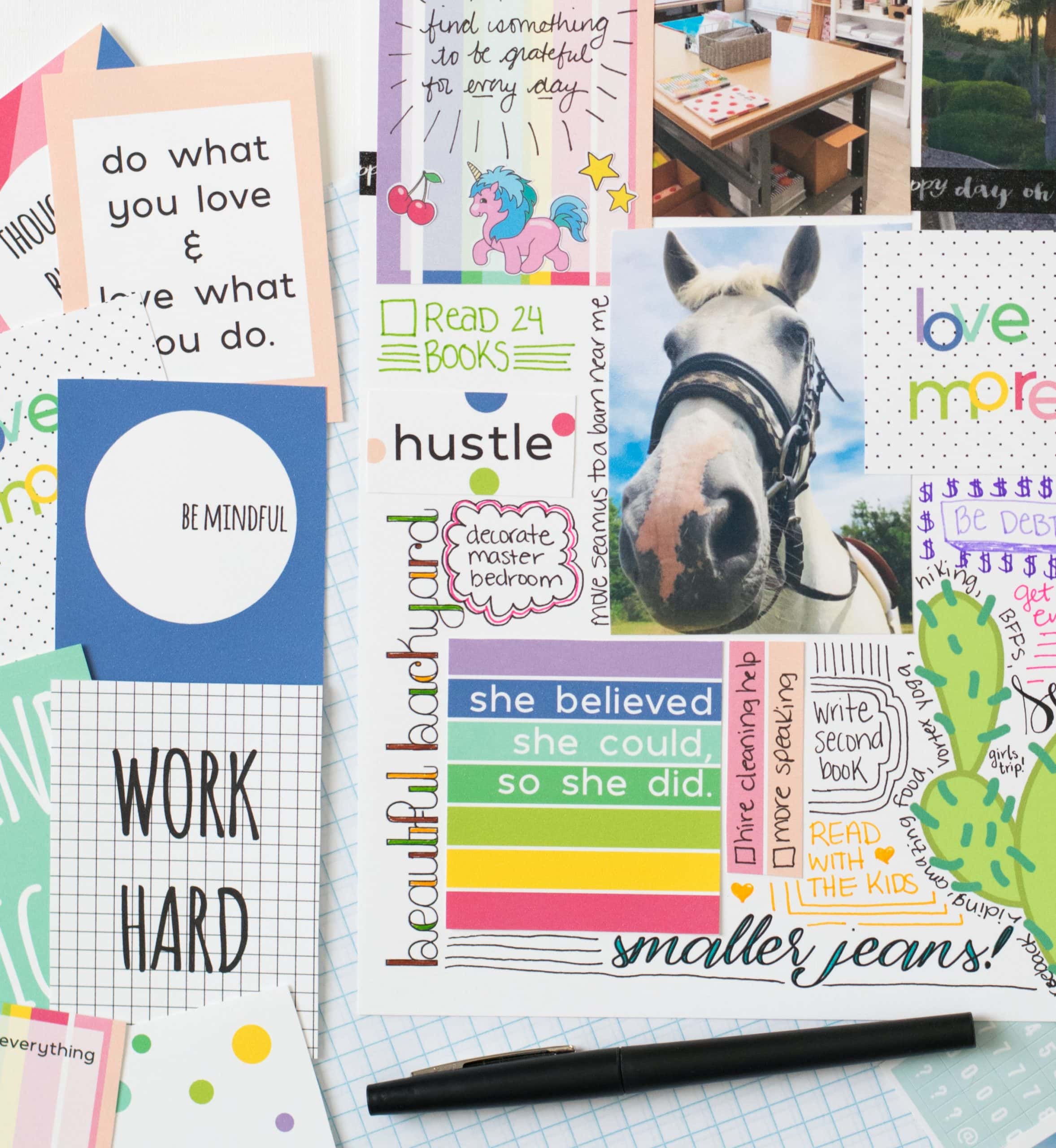 It doesn't matter if you are trying to lose weight, get a promotion, or create more time for yourself, a vision board is a great way to get started and stay motivated (plus, they're really pretty). Check out these 25 cute vision boards for the inspiration you need to tackle any goal! 