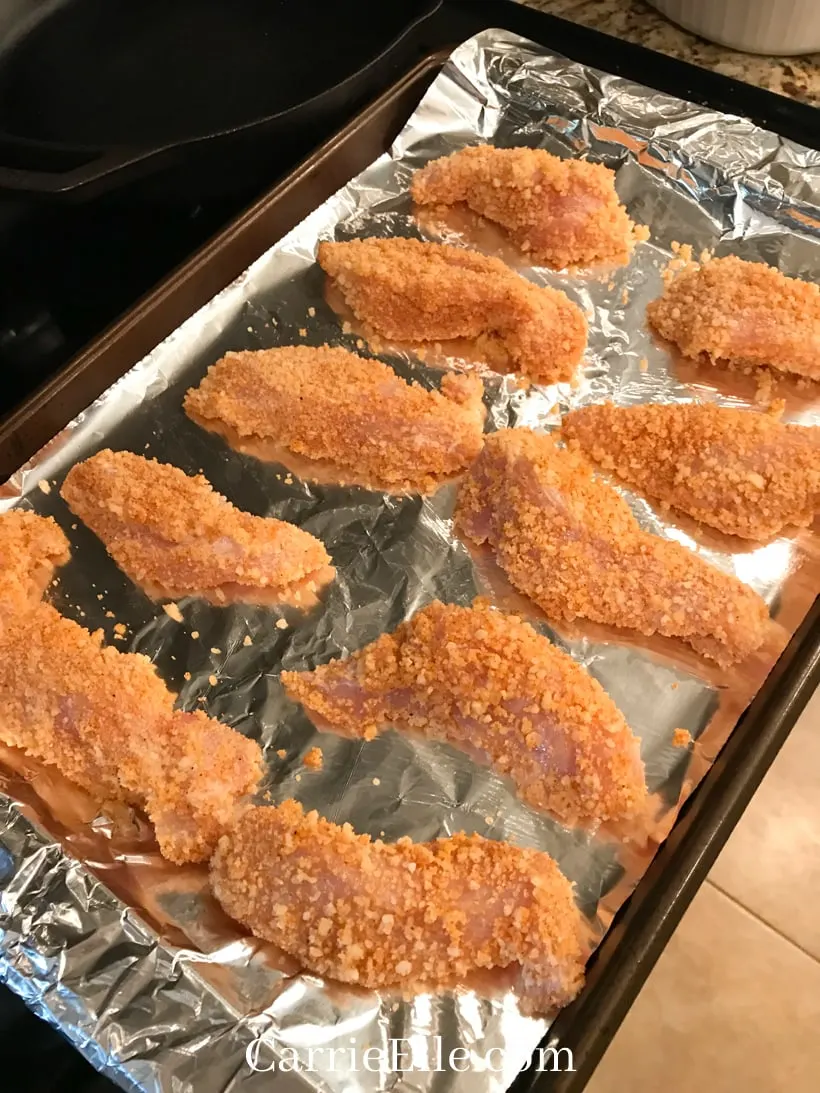 Healthy Crispy Chicken Ready to Bake