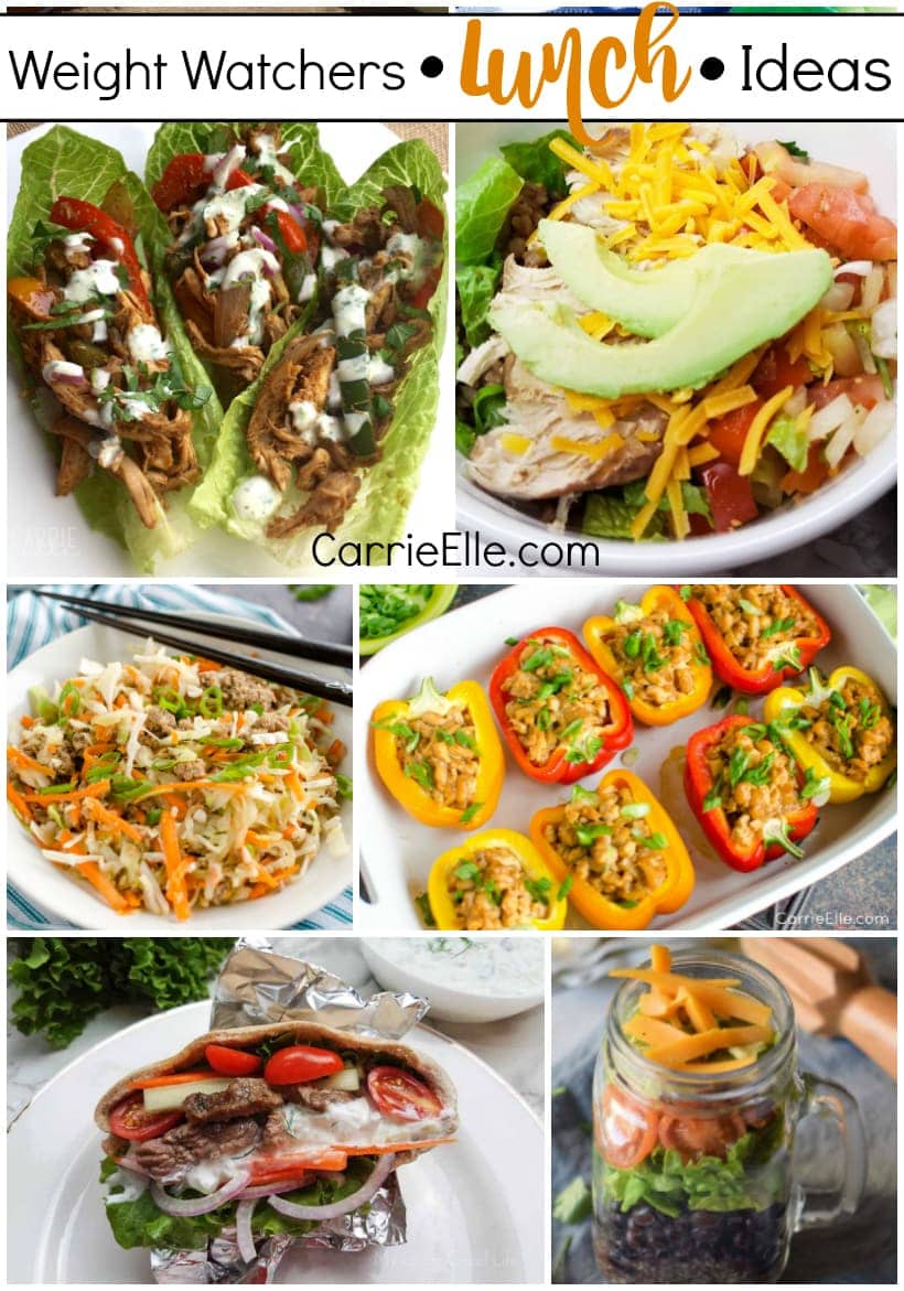 Weight Watchers Lunch Ideas - Carrie Elle