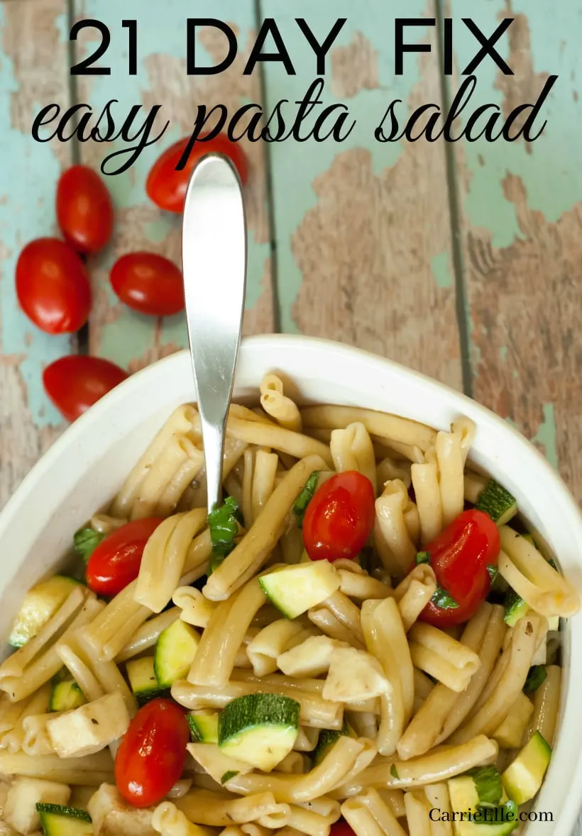 21 Day Fix Pasta Salad