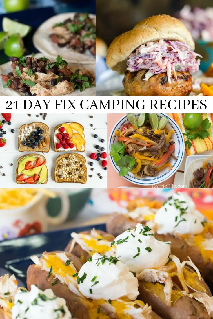 21 Day Fix Camping Recipes