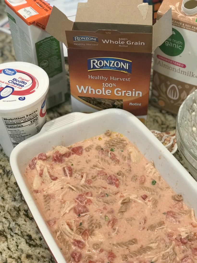 No Boil Pasta Bake