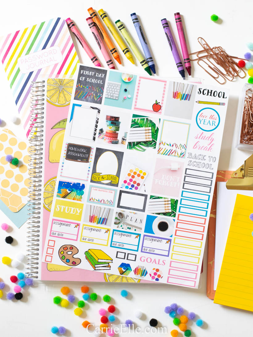 Printable BTS Planner Stickers