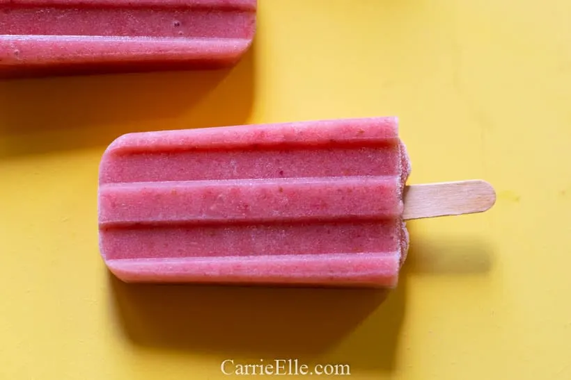 21 Day Fix Strawberry Banana Popsicles