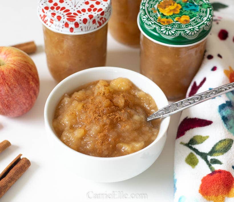 21 Day Fix Homemade Applesauce (Instant Pot & Crock Pot) / Weight Watchers