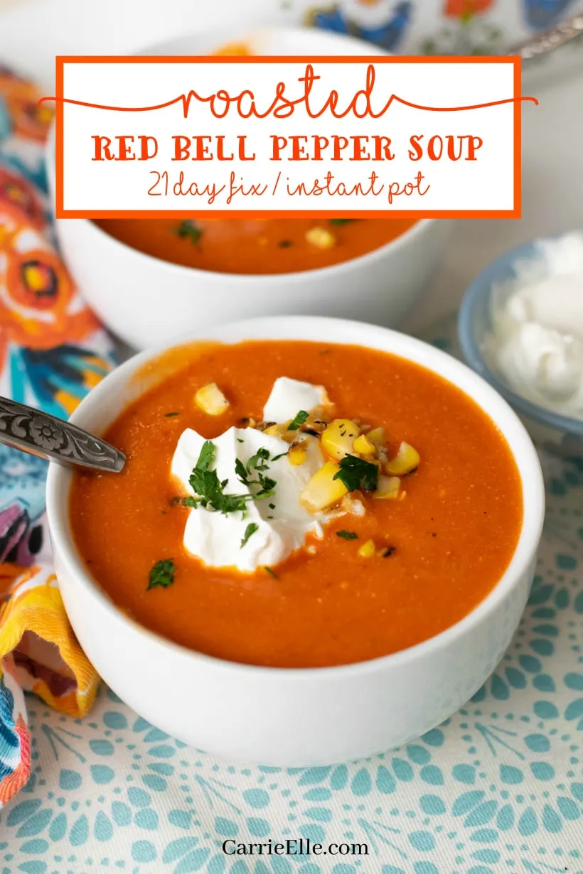 21 Day Fix Instant Pot Pepper Soup