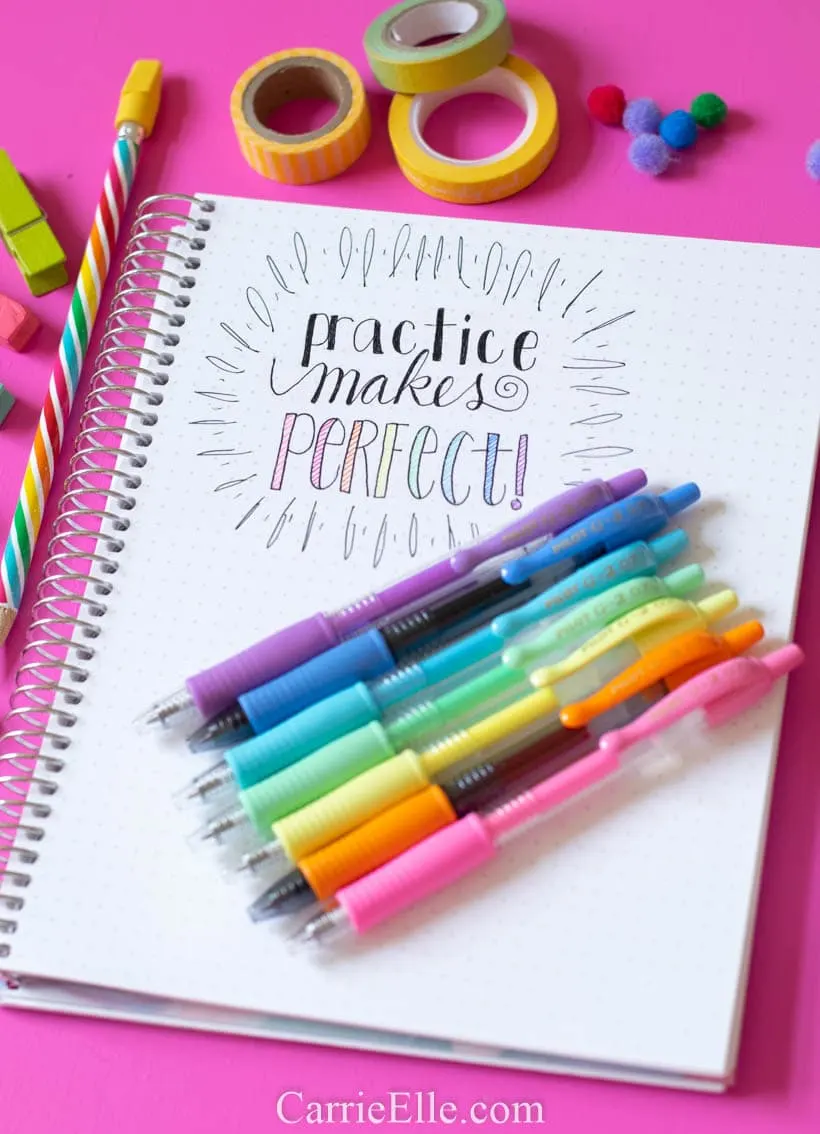 Easy Hand Lettering for Planners