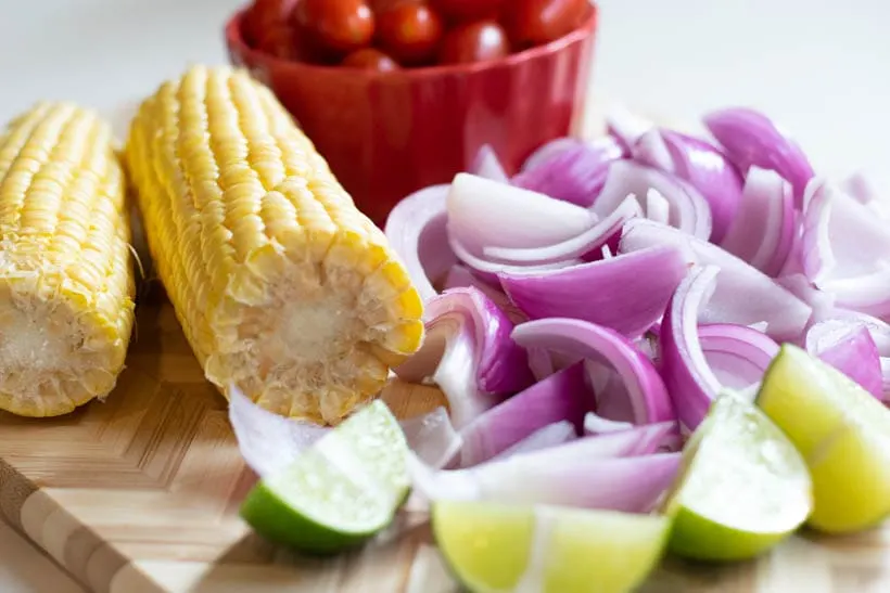 Grilled Corn Salad