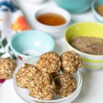 Peanut Butter, Honey & Connamon Energy Balls