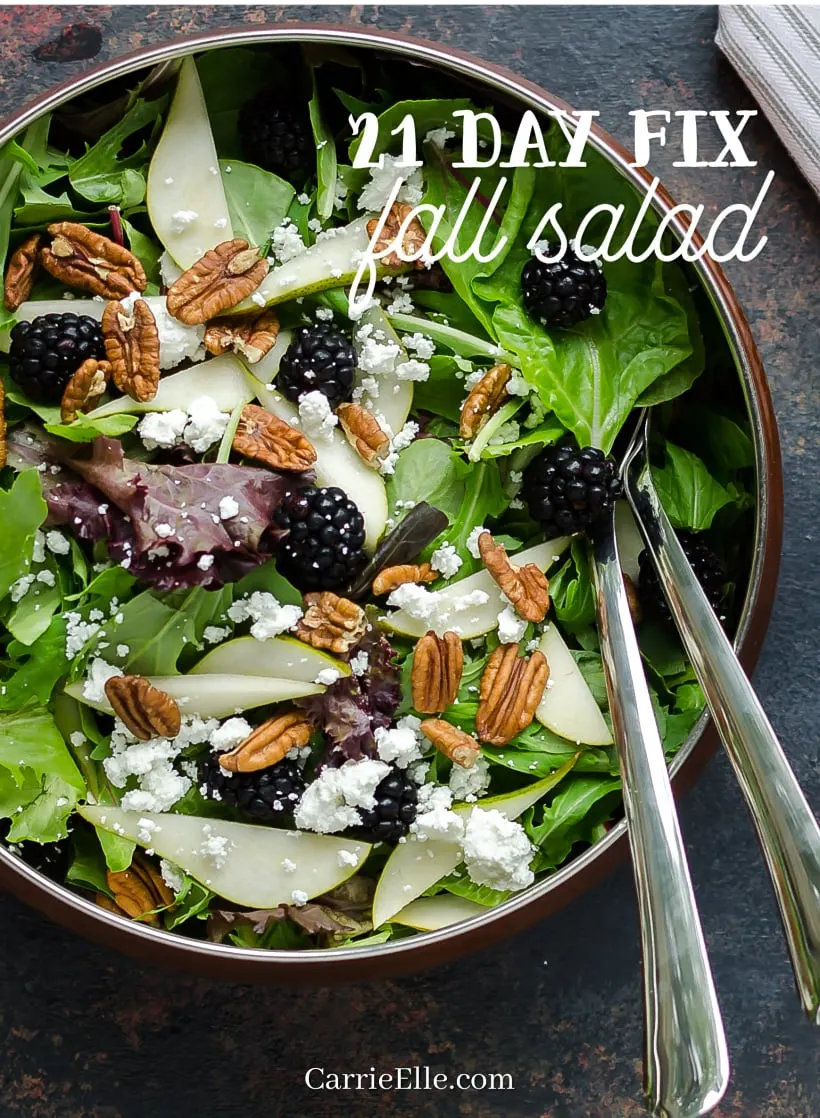 21 Day Fix Fall Salad