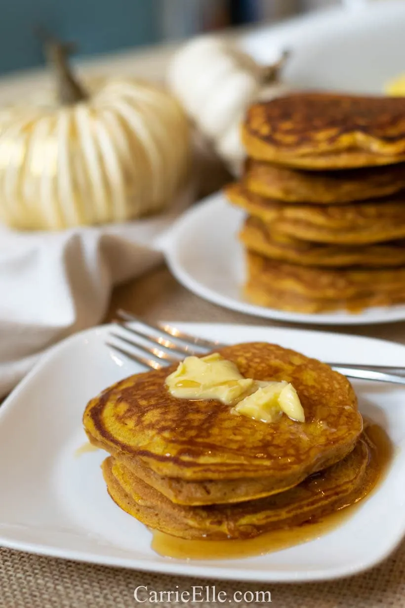 21 Day Fix Pumpkin Protein Pancakes