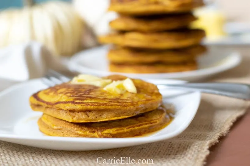 21 Day Fix Pumpkin Protein Pancakes