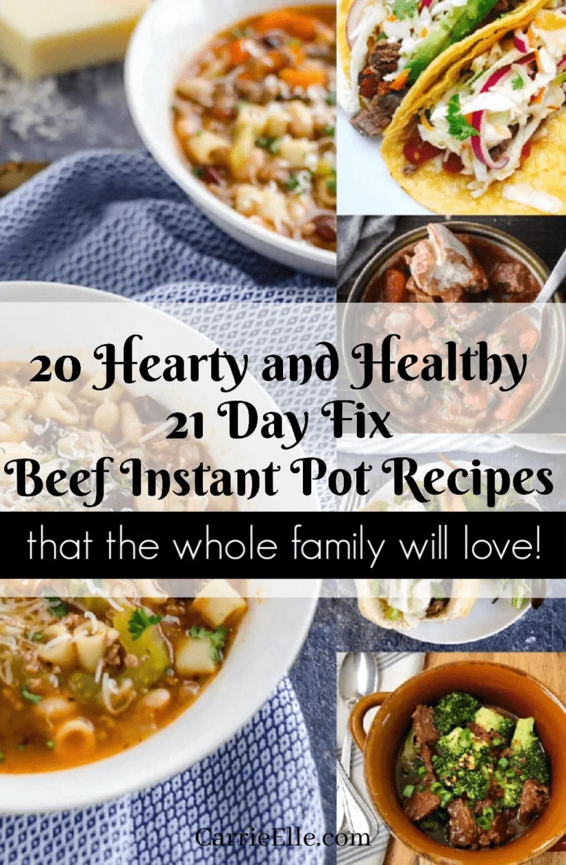 Twenty One 21 Day Fix Recipes