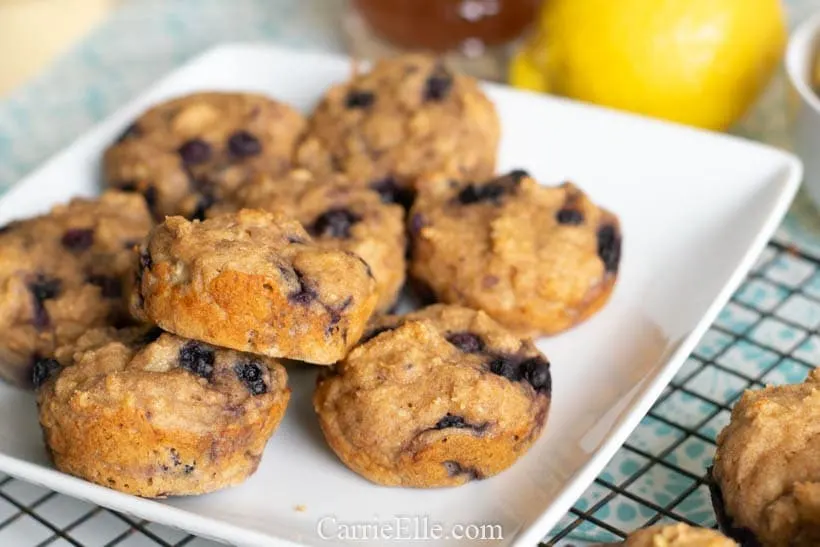 21 Day Fix Lemon Blueberry Muffins Portion Fix