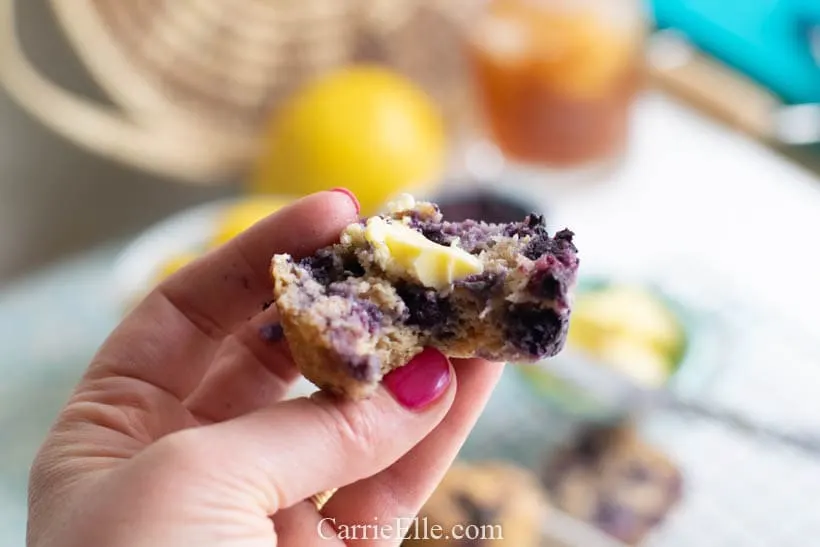 21 Day Fix Lemon Blueberry Muffins Portion Fix