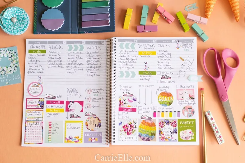 Printable Easter Planner Stickers