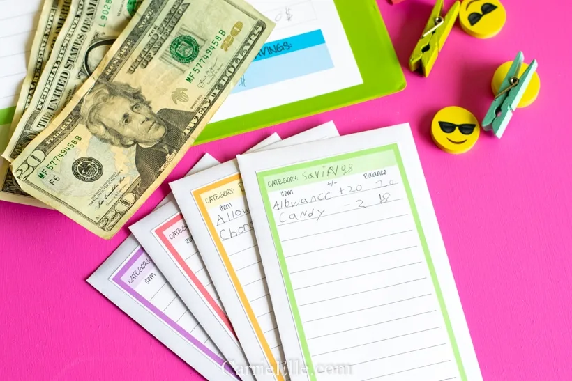 DIY Cash Envelopes for Kids