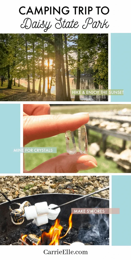 Camping at Daisy State Park and Lake Greeson