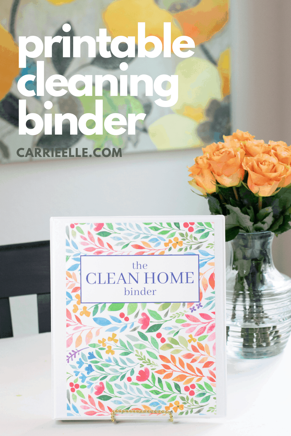 Printable Cleaning Binder