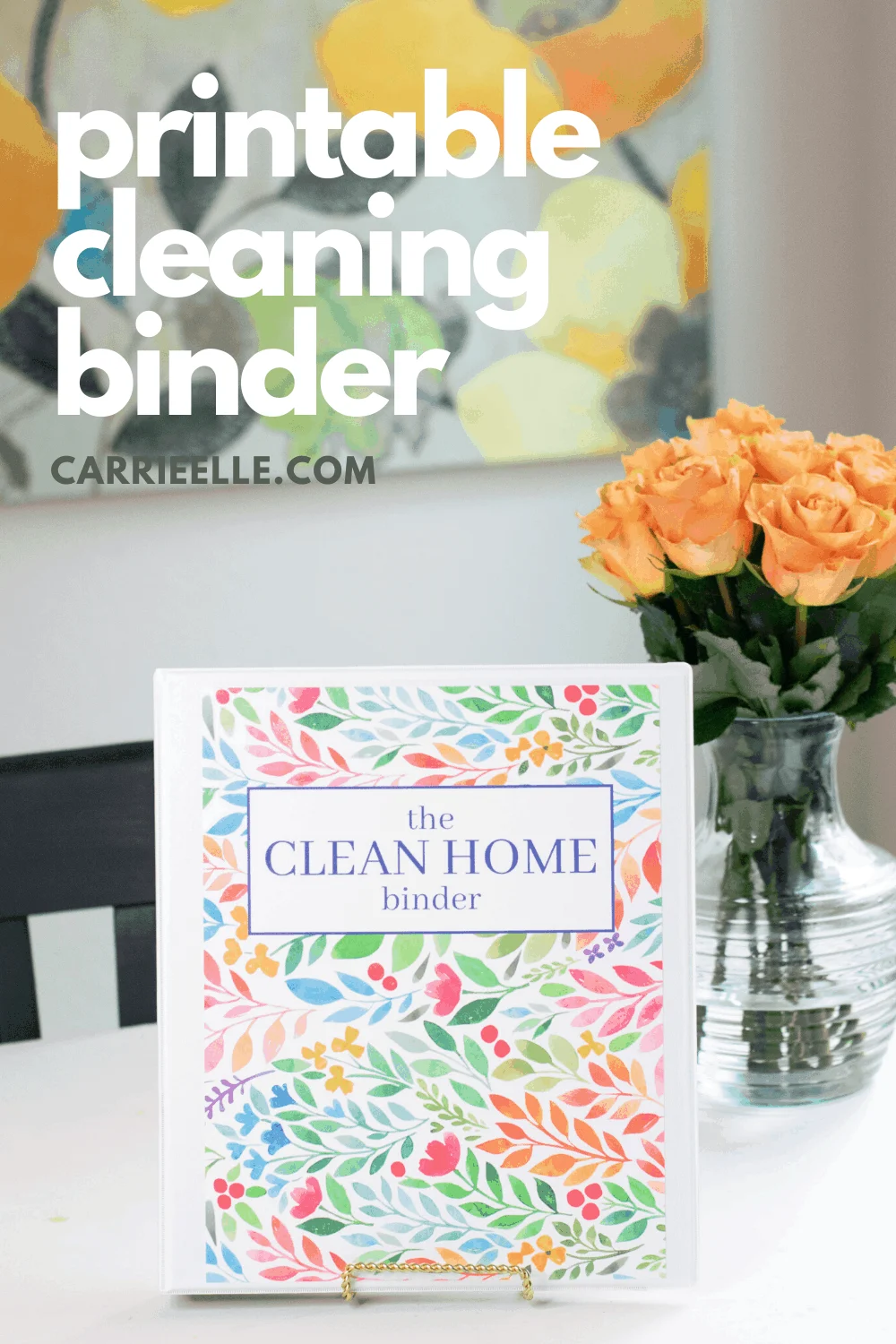 Printable Cleaning Binder