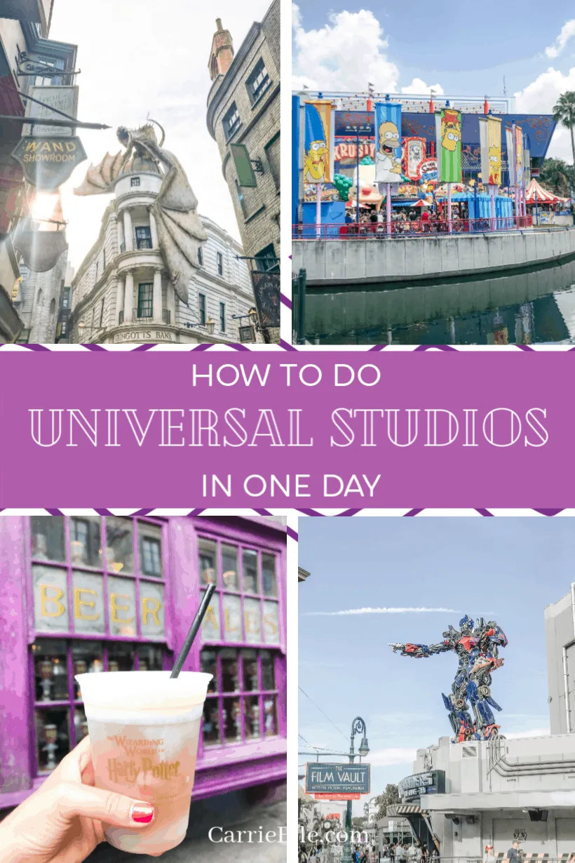 Guide to Universal Studios Orlando in One Day - How to Do Universal in One  Day 2024