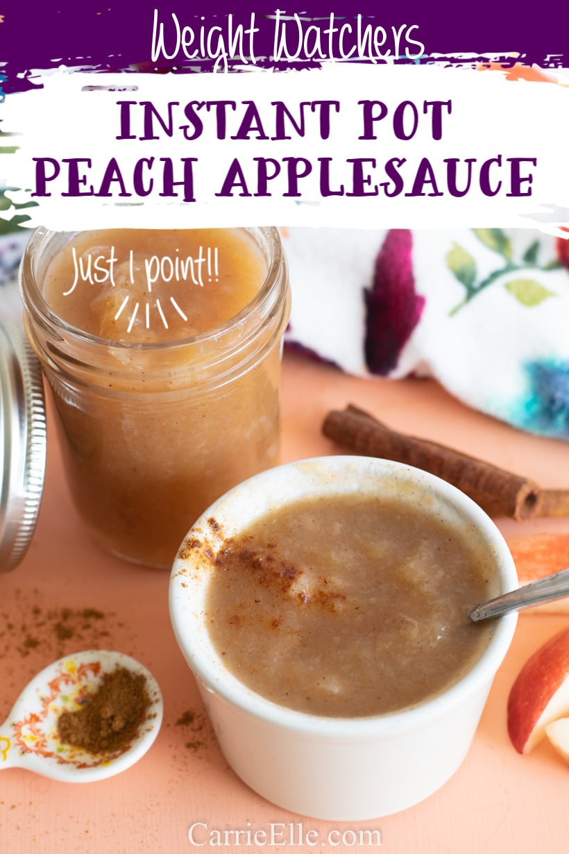 Weight Watchers Instant Pot Applesauce