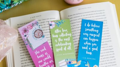 Printable Book Lover Quote Bookmarks