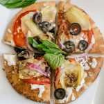 21 Day Fix Whole Wheat Artichoke Heart Pizza