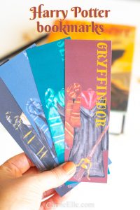 Printable Harry Potter Bookmarks - Carrie Elle