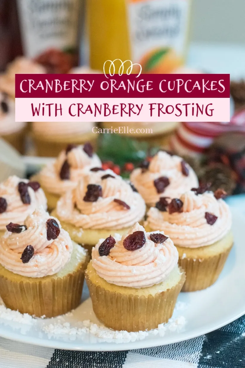 Cranberry Orange Cupcakes