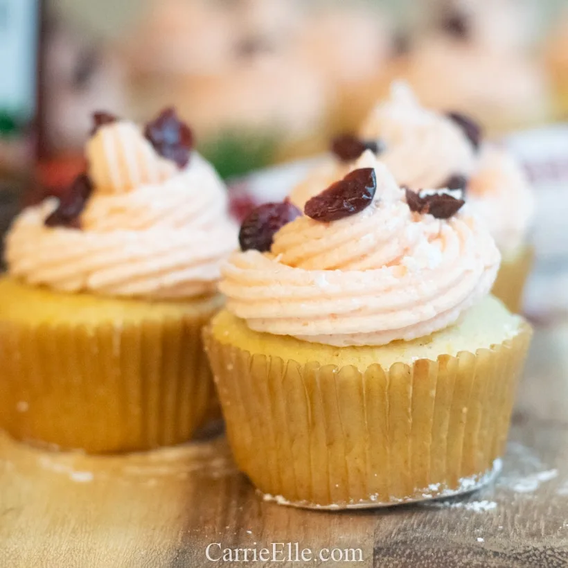 Cranberry Orange Cupcakes