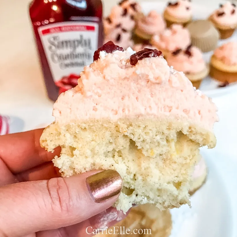 Cranberry Orange Cupcakes