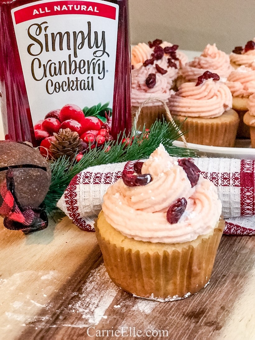 Cranberry Orange Cupcakes