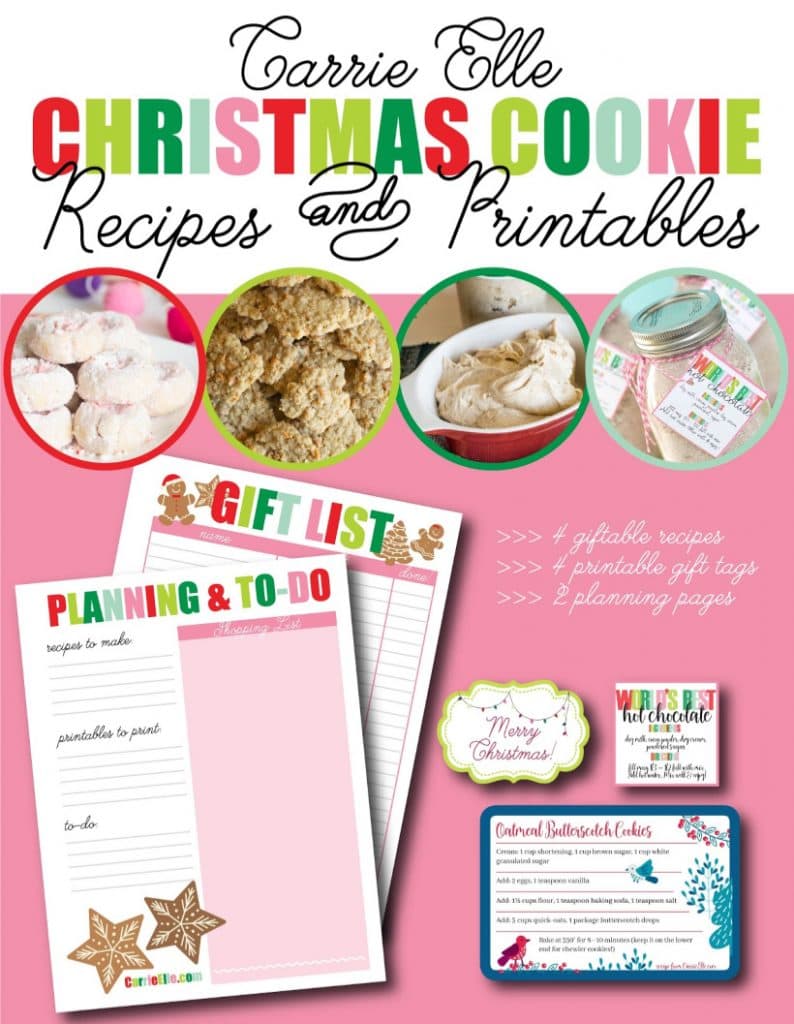 Carrie Elle Christmas Recipes