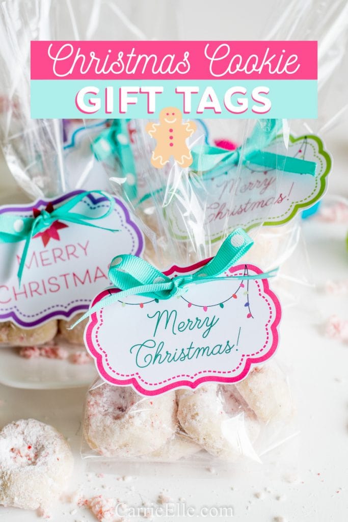 Christmas Cookie Gift Tags