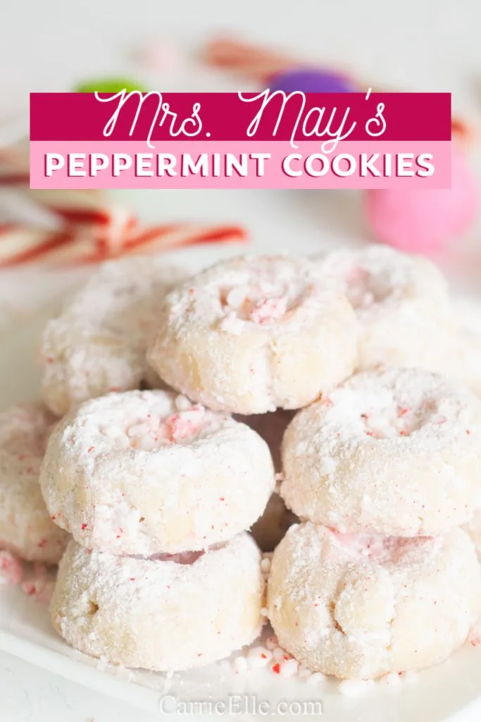Peppermint Christmas Cookies