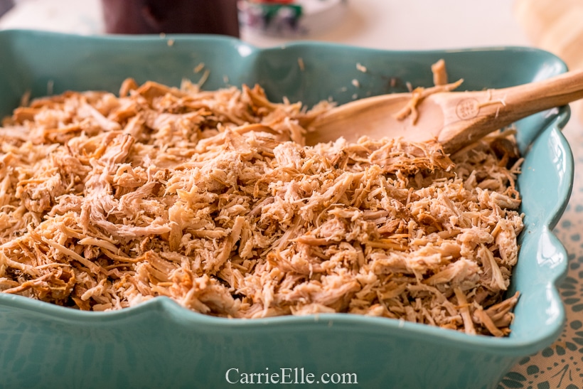 Crock Pot Root Beer Pulled Pork CarrieElle.com