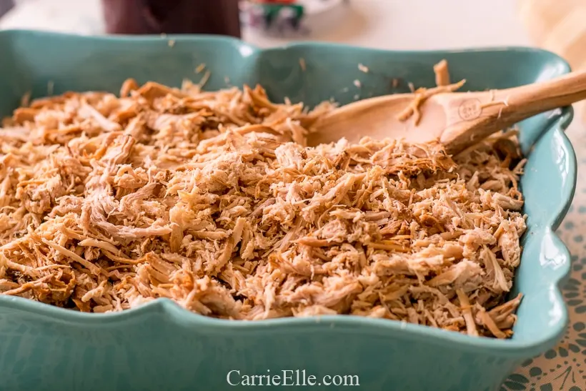 Crock Pot Root Beer Pulled Pork CarrieElle.com