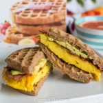 Protein Waffle Sandwich
