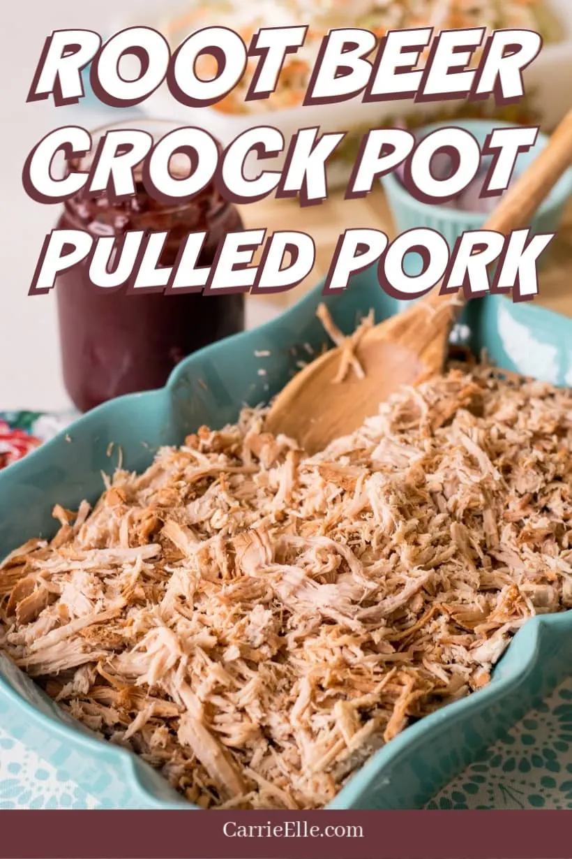 Root Beer Crock Pot Pulled Pork