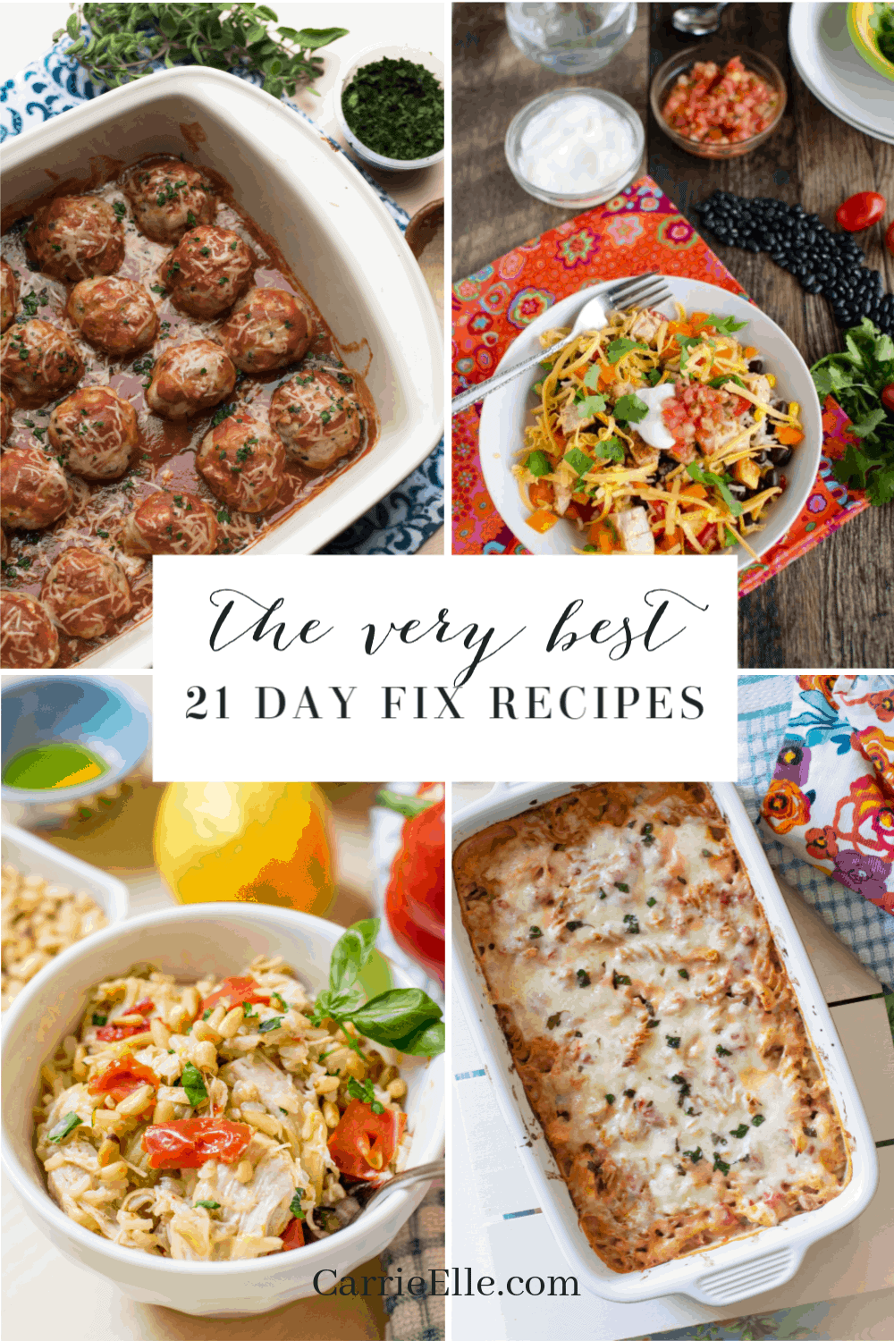 Best 21 Day Fix Dinner Recipes