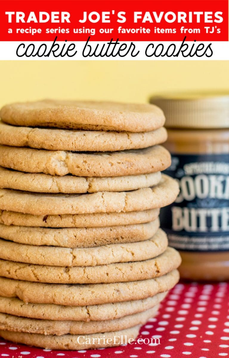 Trader Joe's Cookie Butter Cookies Carrie Elle