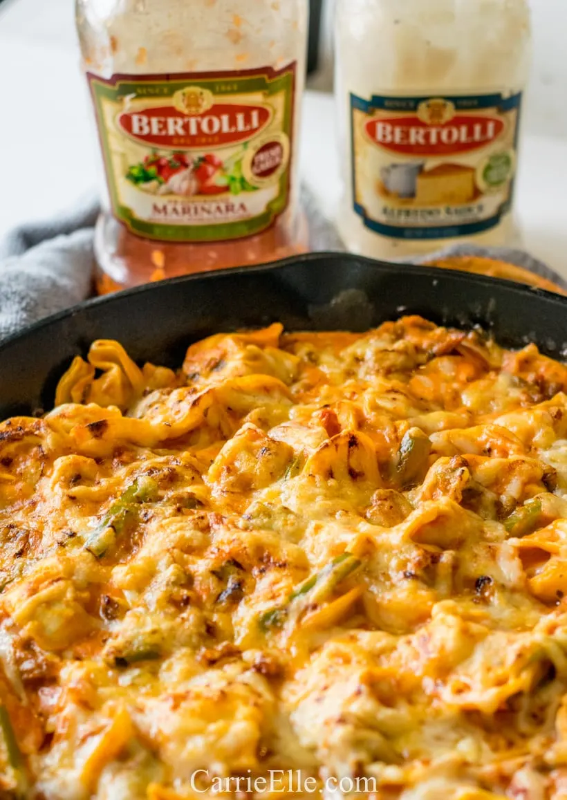 Parma Rosa Tortellini with Italian Sausage and Peppers