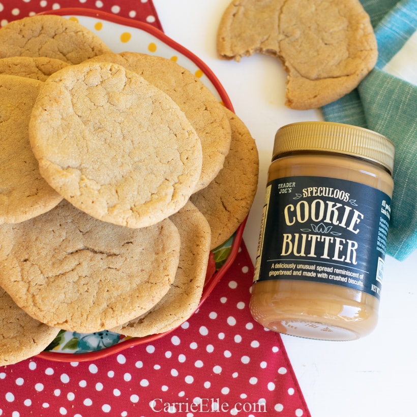Trader Joe's Cookie Butter Cookies CarrieElle.com