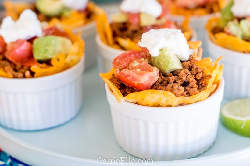 Low-Carb Taco Cups {21 Day Fix, Keto}