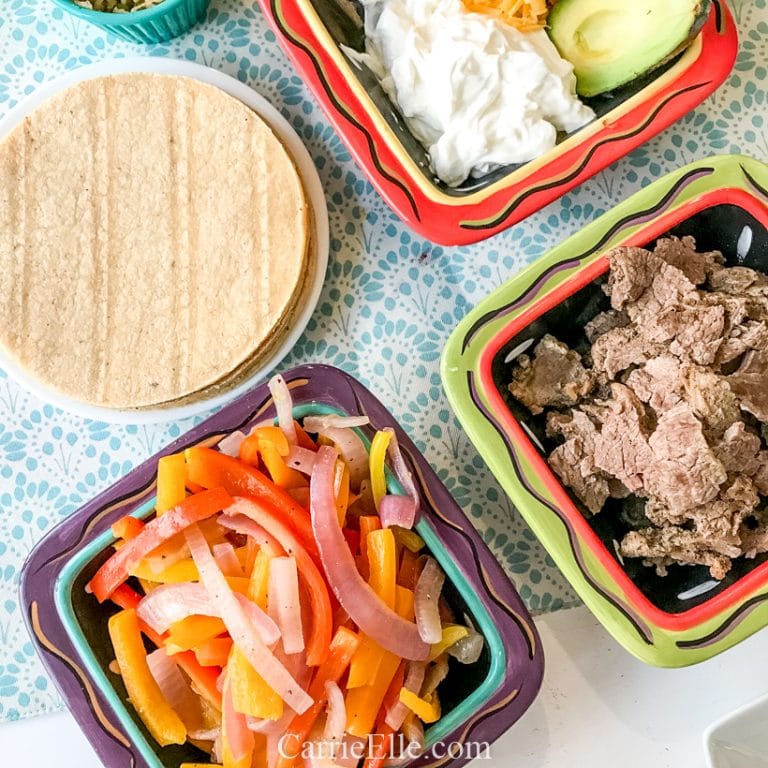 Instant Pot Tritip Fajitas Carrie Elle