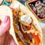 Instant Pot Tri-tip Fajitas CarrieElle.com