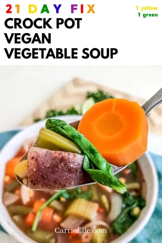 21DF Vegan Crock Pot Soup