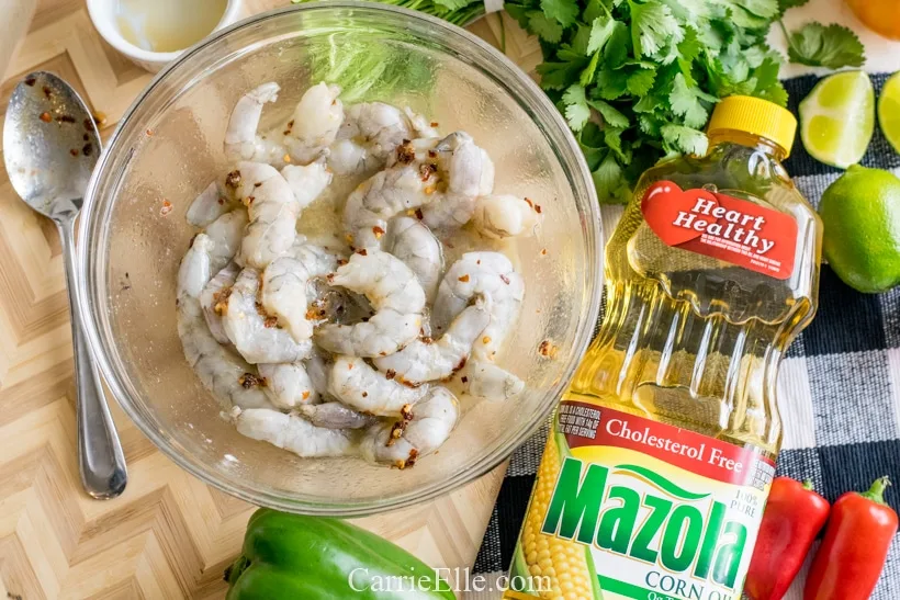 WW Marinated Shrimp Skewers - CarrieElle
