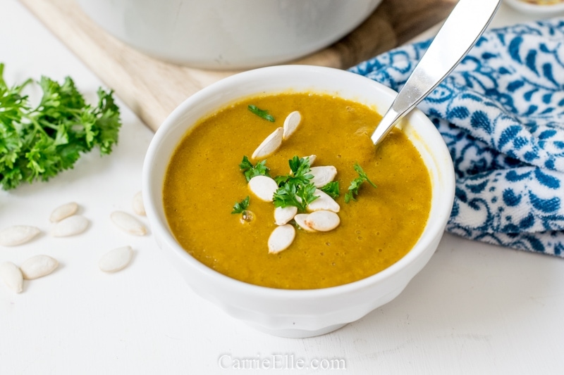 WW Crock Pot Curried Butternut Squash Soup